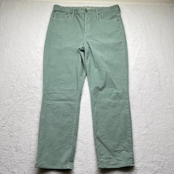 J Crew | High Rise Vintage Slim Straight Corduroy Dusty Shale Size 32 - Picture 3 of 16